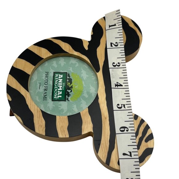 Disney Animal Kingdom Mickey Mouse Zebra Photo Frame 5" - Picture 6 of 6